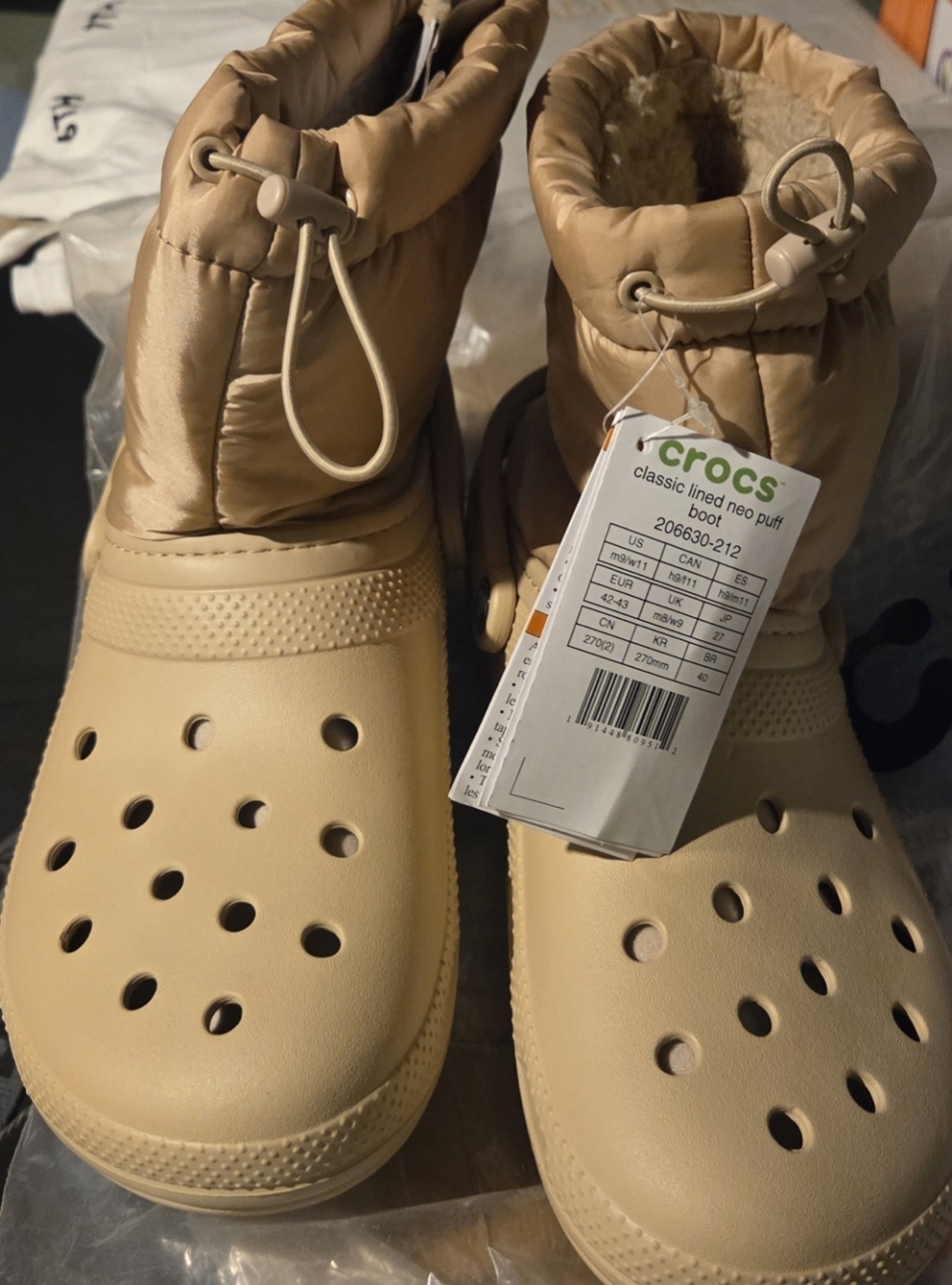 Crocs Classic Lined Neo Puff Boot